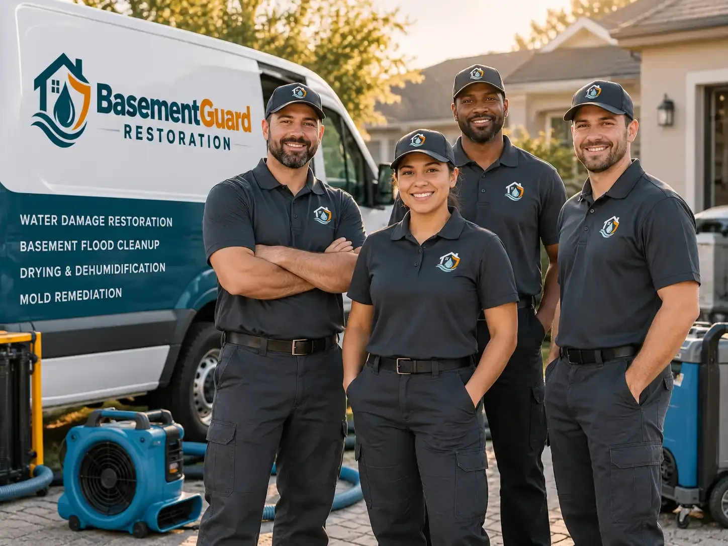 Basement Water Damage Restoration company in North English, IA